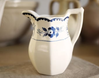 Vintage Adams Ironstone Gloucesters Pattern Est 1657 England - Creamer