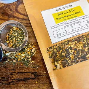 Turmeric & Ginger Tea | REGULATE Organic Herbal Loose-Leaf Tea
