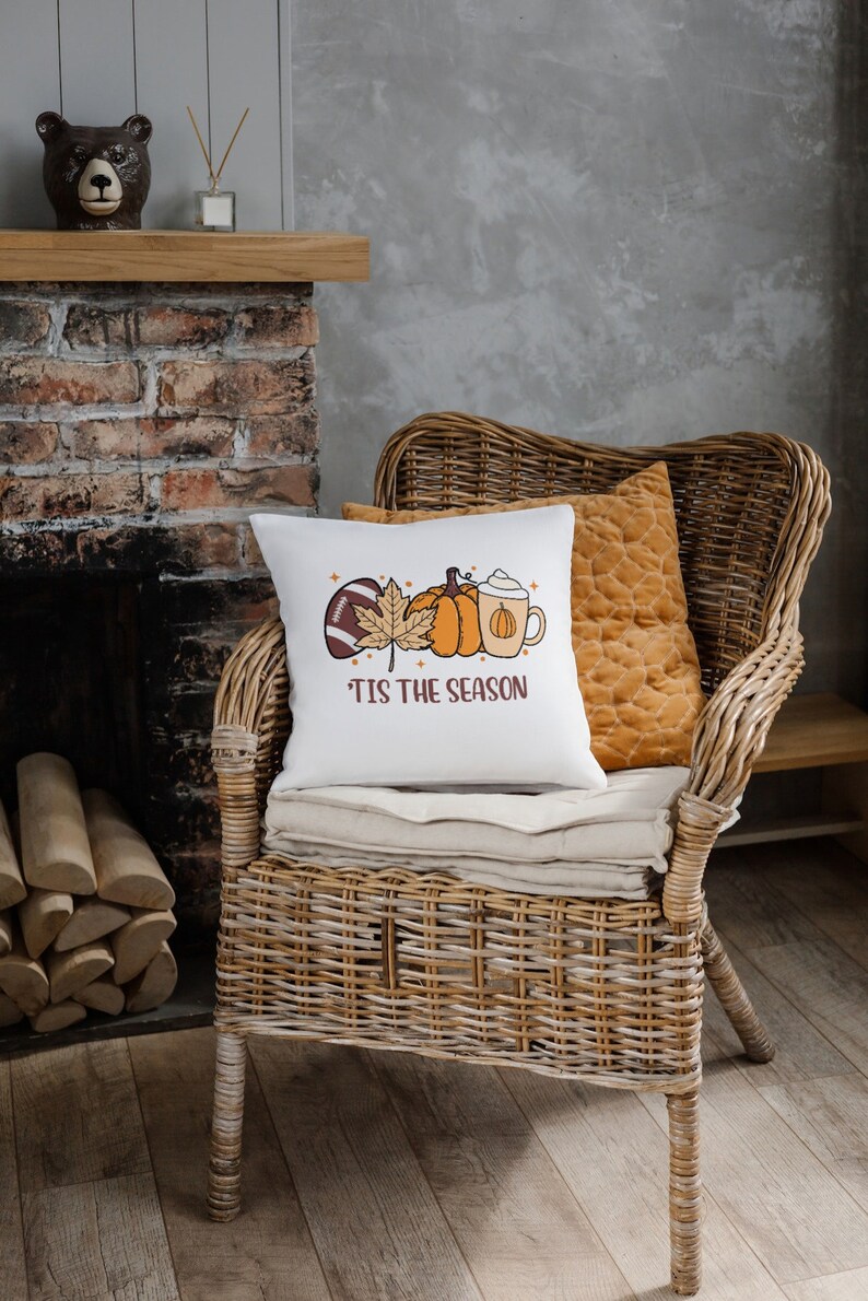 Höst Thanksgiving SVG, Tis The Season tröja svg, pumpa svg, fotboll svg, höst Png Svg-filer Cricut sublimering, höst höst tröja mugg bild 5