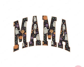 Halloween Mama png, Funny Halloween Mom png, Witchy Bat Mom png, Spooky Mama Season png, Mom Halloween png, Trendy Halloween Mama png, Mom