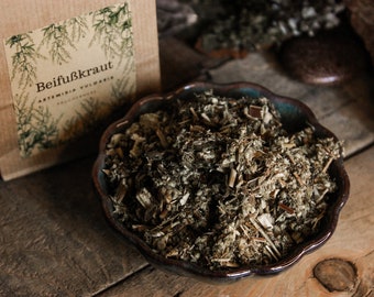 Mugwort for smoking, mugwort herb // Warm, tart fragrance - incense, incense for rituals, rough nights & meditation