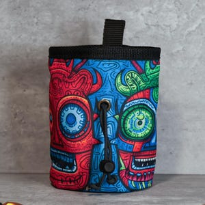 Psycho Jungle Chalk Bag | Wild Tribal Climbing Bag for Bold Boulderers