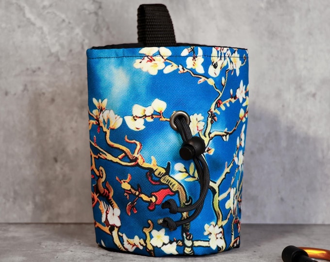 Van Gogh "Almond Blossoms" Chalk Bag | Artistic Rock Climbing Bag