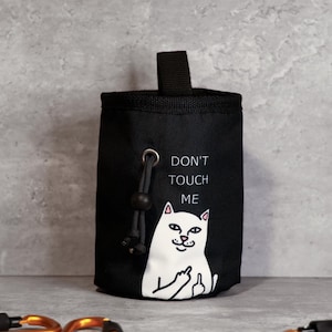 Cat Chalk Bag “Don’t Touch Me”  — Attitude On & Off the Wall