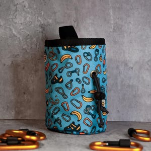 Chalk Bag "Climb All the Things!"– Bananas, Bolts & Boulder Vibes