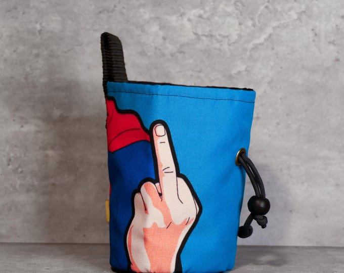 Not Your Hero Chalk Bag  | Climb Like You Mean It