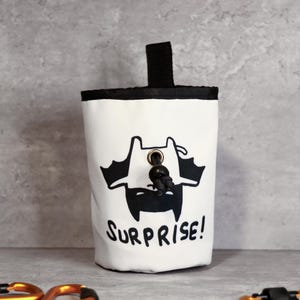 Surprise Bat Chalk Bag — A Little Winged Trickster