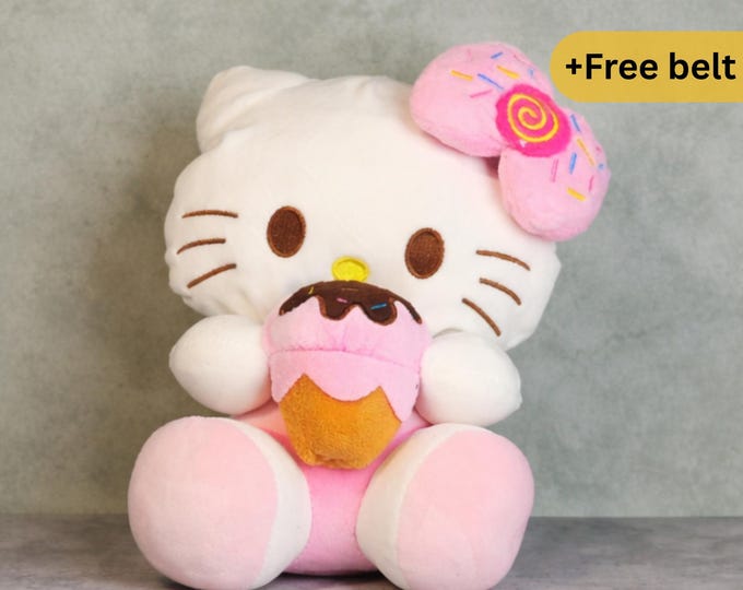 Plush Kitty Chalk Bag