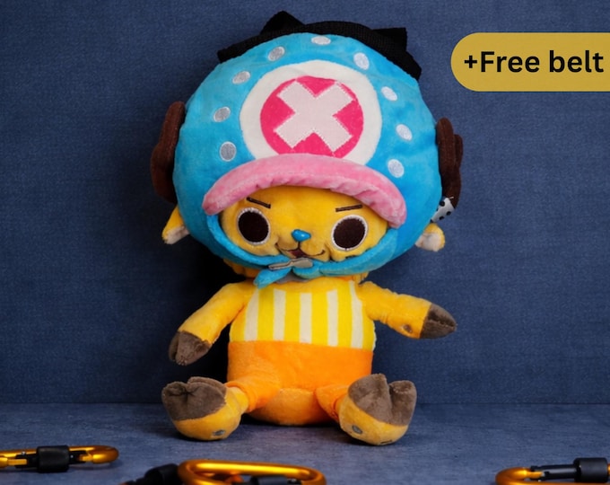 Tony Tony Chopper Chalk Bag, One Piece Anime Climbing Plush