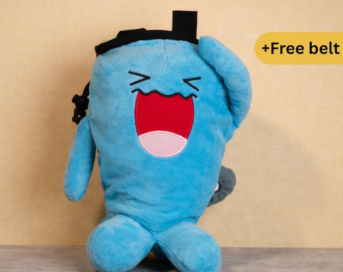 Plushie chalk bag Pokemon "Wobbuffet"