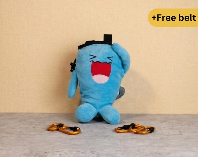 Plushie chalk bag Pokemon "Wobbuffet"