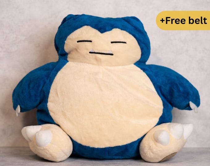 Lazy Legend Plush Rock Climbing Bag Snorlax