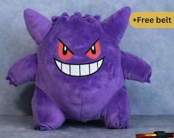 Gengar Pokemon Chalk Bag | Ghost-Type Plush Climbing Bag