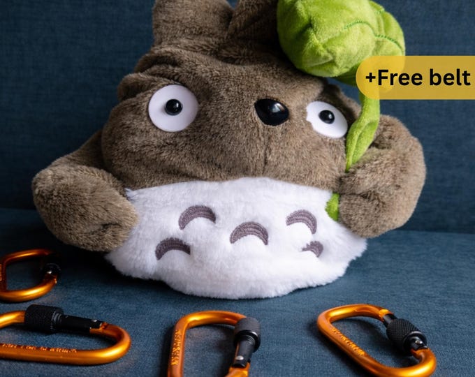 Plush Forest Spirit Chalk Bag, Large Climbing Gift