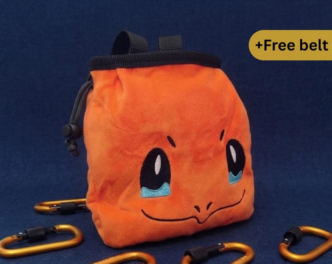 Charmander Chalk Bag | Pokemon Climbing Chalk Bag