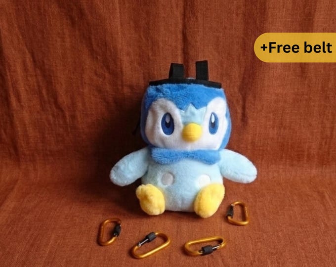 Piplup Pokemon chalk bag