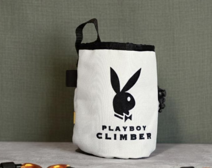 Playboy Climber Chalk Bag — Climb With Style