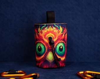 Fire Owl Chalk Bag | Ignite Your Climb