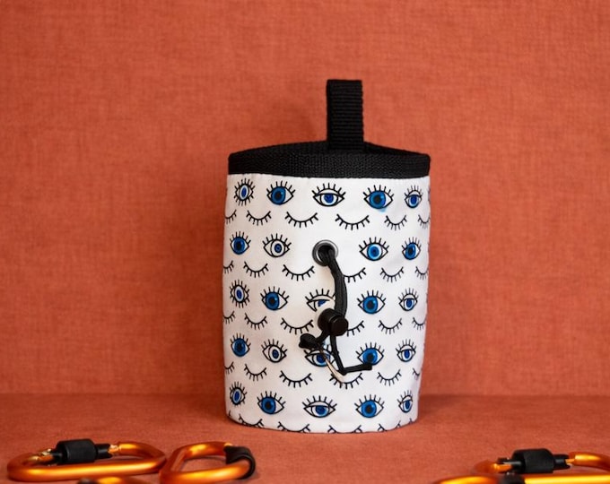 Evil Eye Chalk Bag — Watch Your Grip