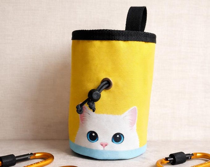 White Cat Chalk Bag