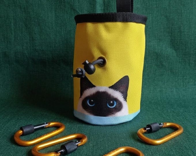 Siamese Cat Chalk Bag