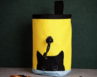 Black Cat Peek Chalk Bag – Curiosity Meets Climbing