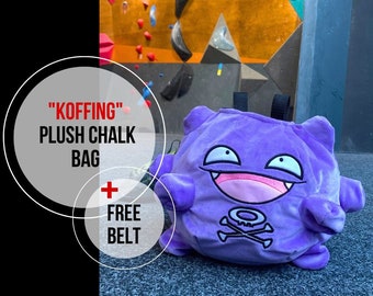 Plushie chalk bag "Koffing"