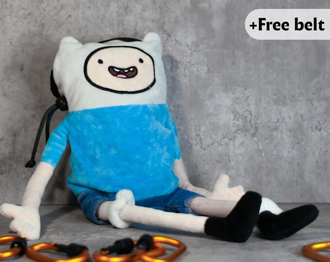 Plush chalk bag "Finn Mertens"