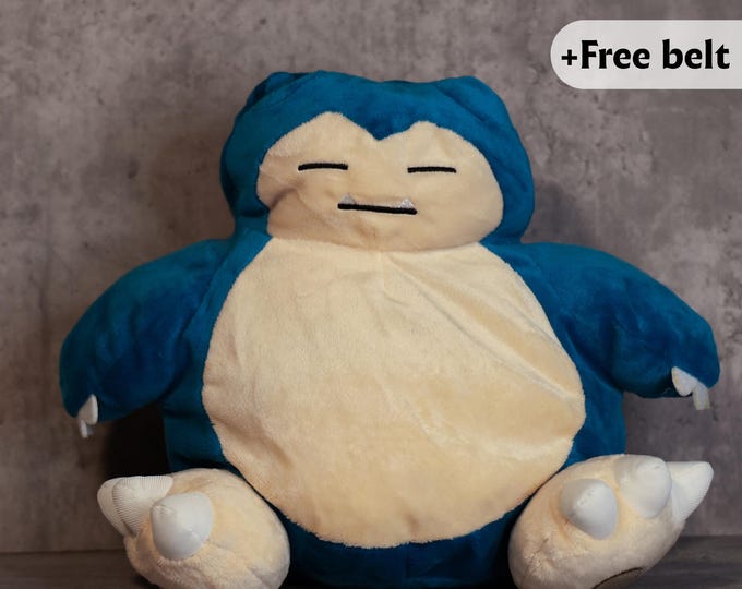 Lazy Legend Plush Rock Climbing Bag Snorlax