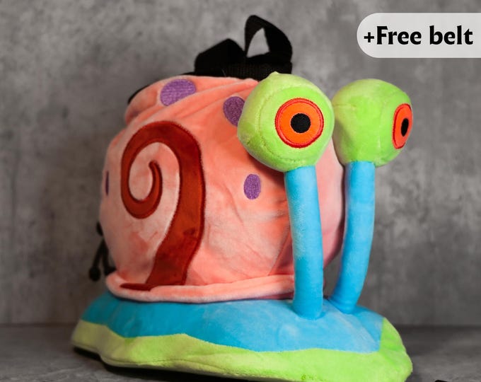Gary the Snail Chalk Bag | Funny Climbing Bag Inspired by SpongeBob