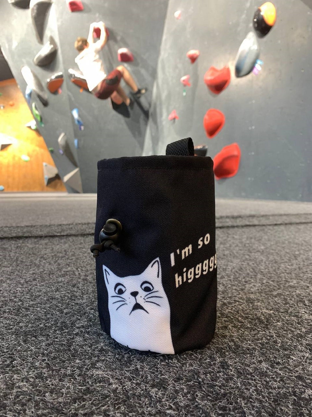 Funny Cat Chalk Bag, Bouldering Chalk Bag, Climbing Bag Etsy