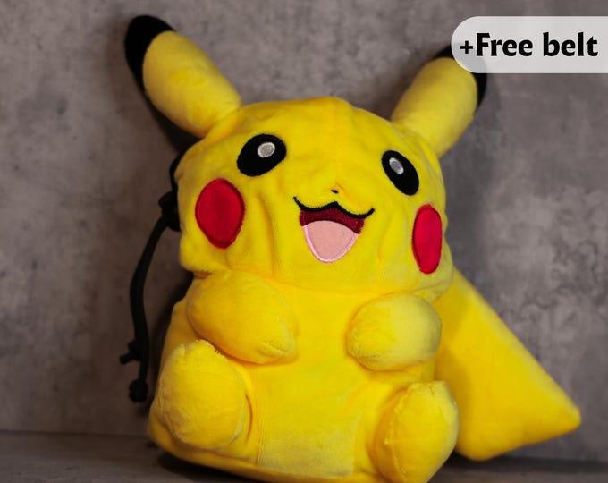 Pikachu Chalk Bag – Electrify Your Climb!