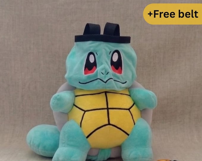 Squirtle Chalk Bag, Pokemon Climbing Chalk Bag