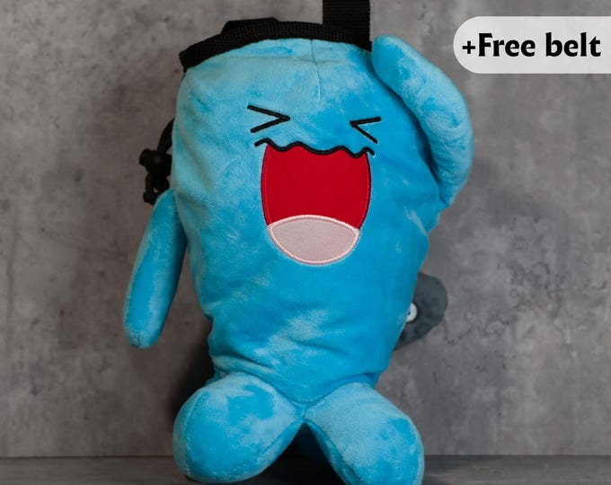 Plushie chalk bag Pokemon "Wobbuffet"