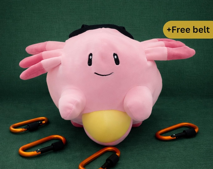 Chansey Chalk Bag, Pokemon Plush Climbing Chalk Bag