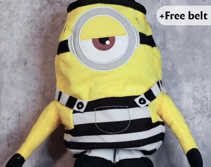 Plush Minion Prison Break Chalk Bag