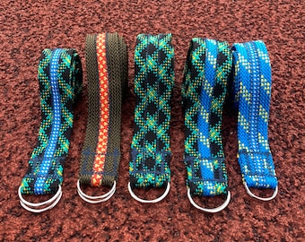 Belt from recycling climbing rope