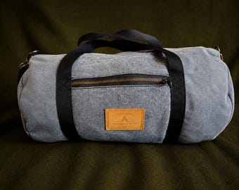 Climbing Gym Duffel Bag | Waxed Canvas Bag | Climbing Equipment Storage