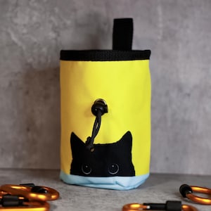 Black Cat Peek Chalk Bag – Curiosity Meets Climbing