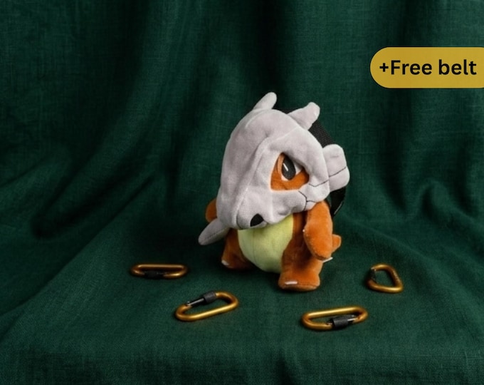 Plush toy Cubone Pokemon chalk bag (small)