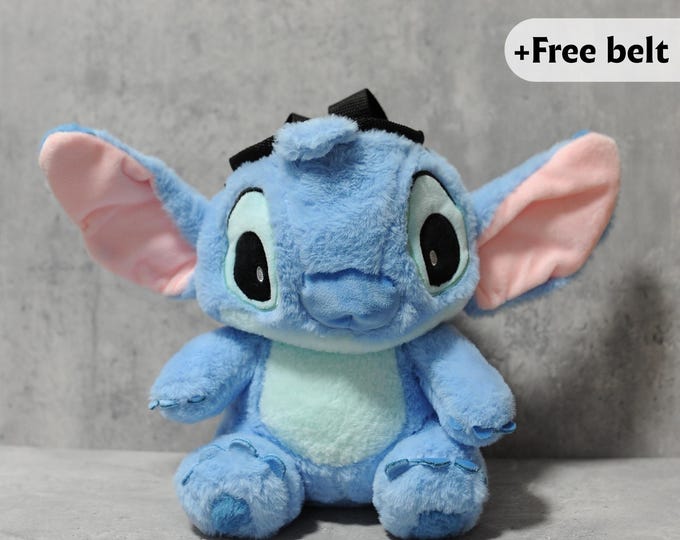 Stitch Plush Climbing Chalk Bag, Lilo and Stitch Inspired