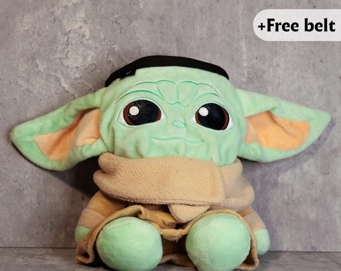 Grogu Chalk Bag | Baby Yoda Plush Chalk Holder from The Mandalorian