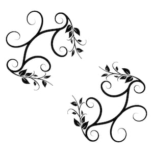 Digital Download | SVG Files for Cricut | Instant Download | Border SVG | Cut Files | Flourish SVG | Doodle Svg | Floral Corner Svg | Swirls