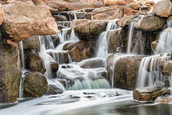 Waterfall Print, Waterfall Wall Art, Instant Download, Arizona Wall art, Nature Print, Nature Photography, Waterfall Photography, Waterfall