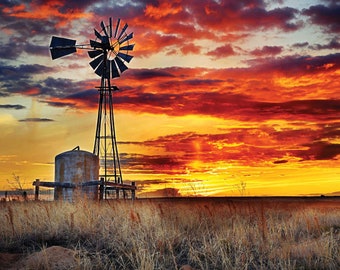 Windmill Wall Decor | Digital Download | Instant Download | Digital Prints | Office Decor | Windmill Decor | Wall art | Photography Prints