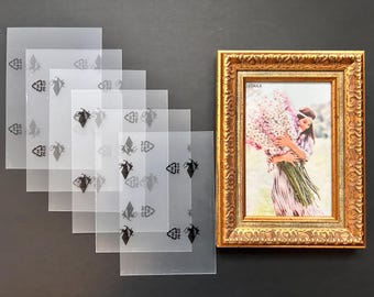 Clear Acrylic Plexiglass Sheets - Picture Frame Replacement (Set of 10, Assorted Sizes Available)