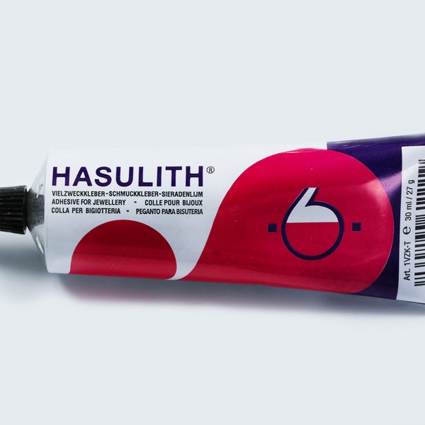 Schmuckkleber Hasulith 1 Tube 30 ml (EUR 8,63/100ml) Bastelkleber Kleber Vielzweckkleber, K-10