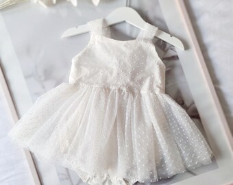 Baby Girl 1st Birthday Dress, Cake Smash Outfit, Girls Party Princess Dress, Baby Photoshoot Dress