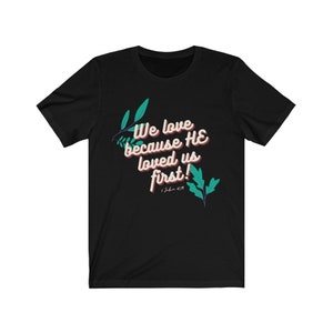 Christian T-Shirt | Women&#39;s Religious Shirt | Cute Tee | Bible Verse Tee | Religious Gift | Christian Clothing | Jesus T-Shirt