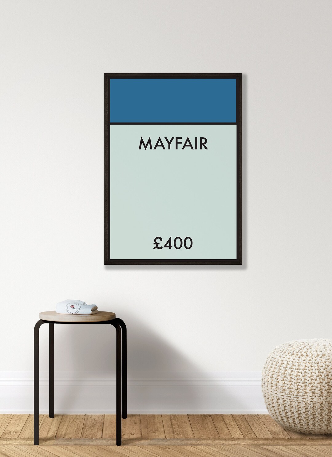 Monopoly Mayfair Print Home Print Kitchen Print Living Room Wall Art ...